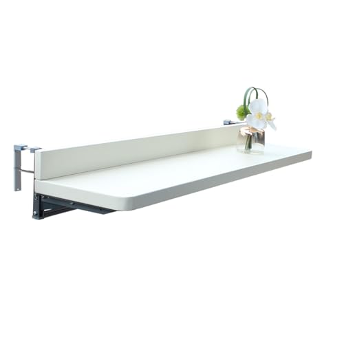 Table de balcon murale pliable pour aménager et optimiser les petits balcons