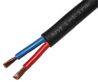 2.5mm² x 2 Core Tour Grade Anti-Kink Oxygen-Free Copper Speaker Cable – High Performance Audio Cable for PA, DJ, Home Theatre, Studio – Flexible, Durable, Pure Signal Transfer (45 Metres)