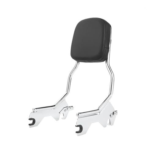 テールボックス パッセンジャーバックレスト ストリートボブFXBB用 デラックスヘリテージクラシック用 ソフテイルスリム2018-2023用 バイク用パッセンジャーバックレストクッション シシーバー