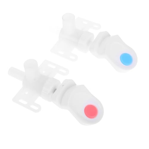 NUOBESTY 2pièces Distributeur Eau Chaude Et Froide Plastique Bec Verseur Rechange Pour Carafe Et Distributeur