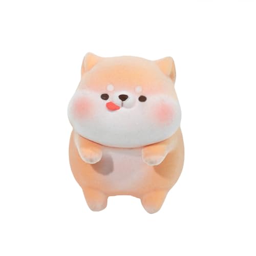 Image of Cute Furry Animal Rear View Mirror Accessories, Car Dashboard Decoration | Soft Texture, Car Interior Accessories, Ornament for Car Screen, Rearview Mirror or Computer Monitor