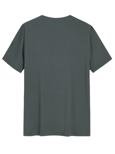 Image of Latuza Men's Viscose Pajama Top Button Up Sleep Shirt