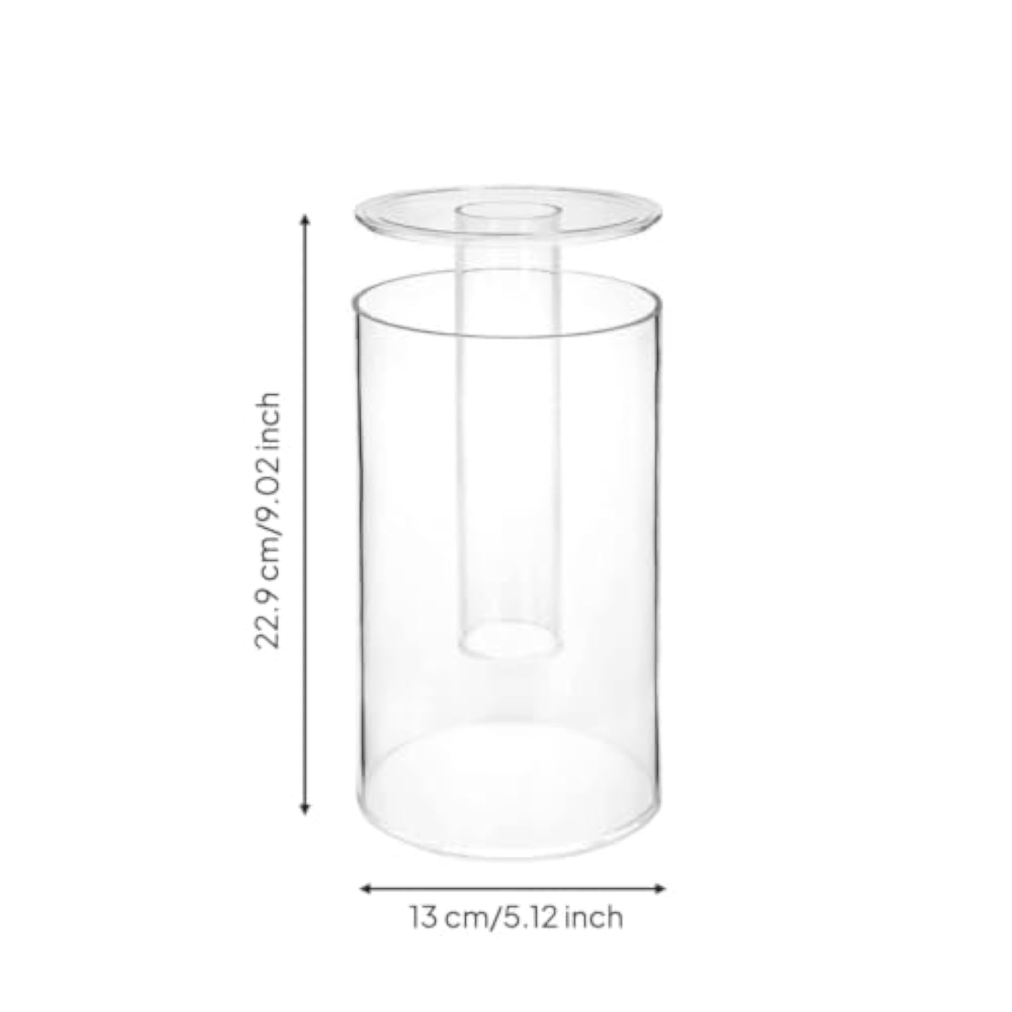 Transparent Acrylic Hair Accessory Holder