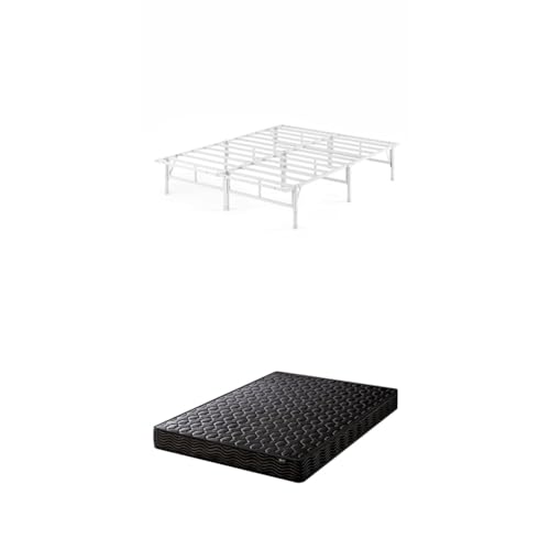 ZINUS�y�Z�b�g�����zZinus (�W�k�X) ���^�� �x�b�h�t���[�� Easy to Assemble SmartBase �z���C�g�H��s�v + 20cm �x�[�V�b�N �|�P�b�g�R�C���}�b�g���X �u���b�N �_�u��/�h��/�p�C�v/���[�X�y�[�X/�H��t��/�g��