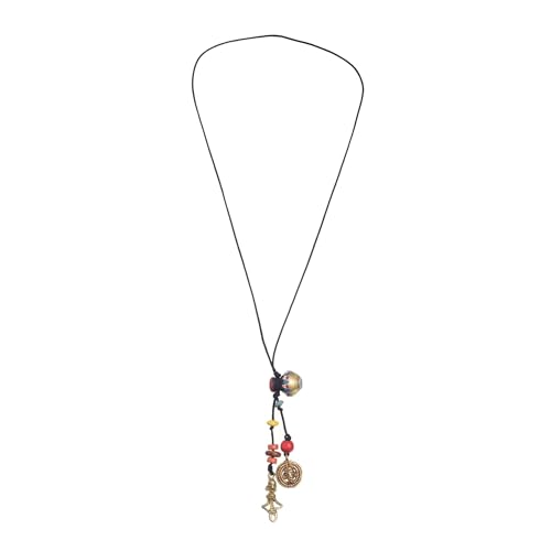 Image of AAKRITI ART CREATIONS Handcrafted Tribal & Boho Ethnic Necklace Collection | Floral, Mandala, Tassel & Dhokra Pendant Designs | Artisan Brass, Wood & Statement Jewelry for Women