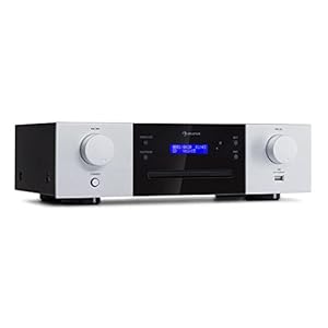 Auna CD-1000 DG HiFi CD-Player schwarz-weiß