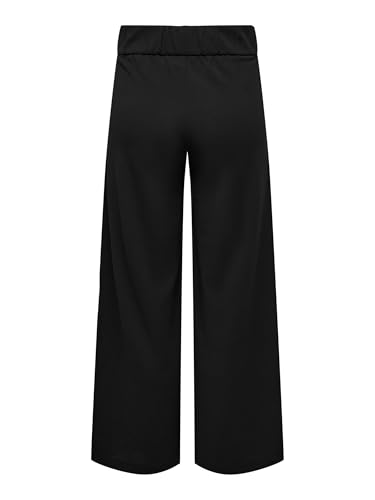 JDY Damen JDYGEGGO New Long Pant JRS NOOS weite Hose, Schwarz, XL/30