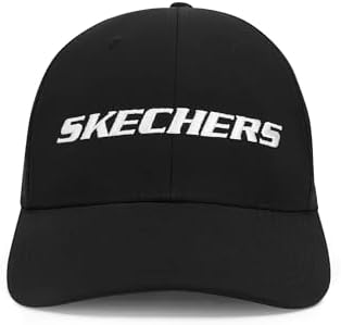 Skechers Men's Tearstop Snapback Hat, Black, OS