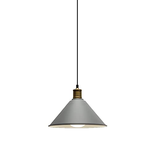 Suspension E27 Macaron en métal réglable avec tête simple pour éclairage de table à manger