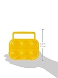 Coghlan's 6-Count Camping Egg Holder – Durable, Compact, Lightweight Storage Container for Outdoor Cooking, Travel, and Camping Adventures