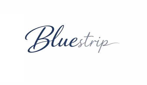 Image of Blue Strip Polycotton Fitted Bedsheet, Single 42x75 (Multicolor) | 300 TC, elastic all-round grip, deep pocket, soft, breathable, colourfast, non-shrink, wrinkle resistant, machine washable