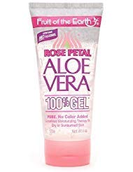 Fruit of the earth Rose petal aloe Vera gel