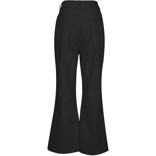 Men's Bell Bottom Jeans Casual Stretch Classic Retro Denim Pants 70s Outfits Vintage Flare Disco Pants with Pockets3