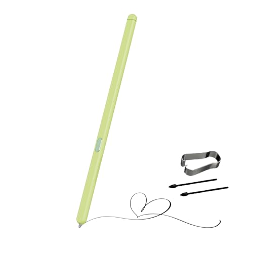 Slim Stylus Pen Galaxy Z Fold 6 con puntas gratis para escribir con precisión en color verde