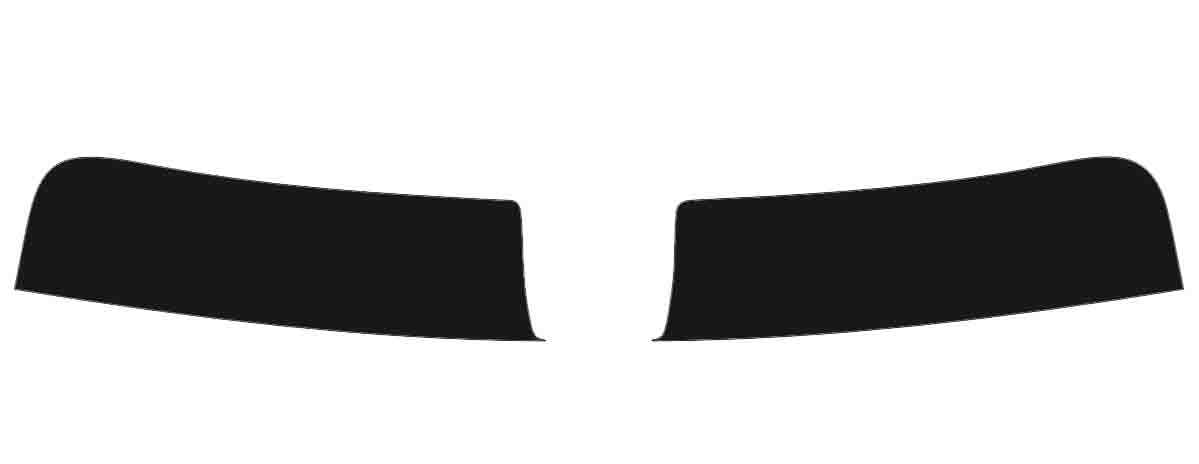 The Tint Effect Precut Window Tint Kit Compatible with GMC Sierra 2500 Regular Cab (2020-2026) 4th Generation (Includes: Front Windshield Visor precut in 5%) Automotive Film