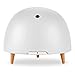 ZEIGGA LAB Essential Oil Diffuser Ultrasonic Cool Mist Humidifier,Bamboo Fiber+Real Wood Aroma Diffuser 200ML,Adjustable Mist Mode, Auto Shut-Off & Interval Timer Office Home Study Yoga,Cream
