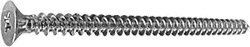 CRL Polished Chrome #10 x 3 Wall Mounting Flat Head Phillips Sheet Metal Screw - Package