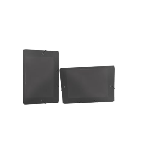 Tilibra - Pasta Aba Elástico Polipropileno Ofício, 0.6mmx40mm, Fumê