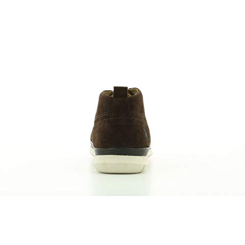 Bottillons Kickers Layton pour homme en cuir marron confortable