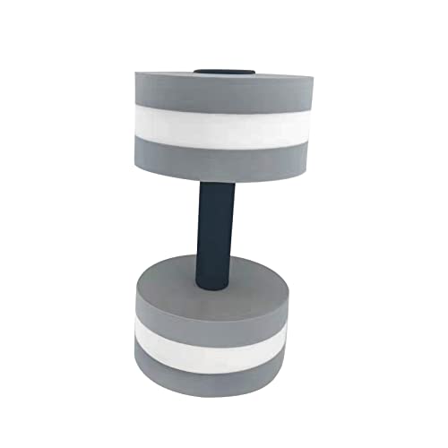 SIYANO Mancuernas flotantes de agua para piscina, mancuernas de ejercicio acuático, mancuernas de agua, resistencia a la piscina, equipo de fitness de espuma EVA de alta densidad