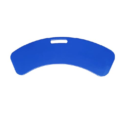 Creperture Tabla de transferencia para pacientes o Handica de silla de ruedas a la cama, con asas de hasta 150 kg, 80 x 21 x 0,8 cm, azul cielo