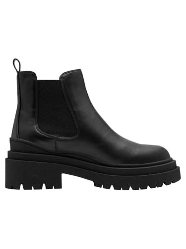 Tamaris Damen Stiefel Vegan schwarz 38