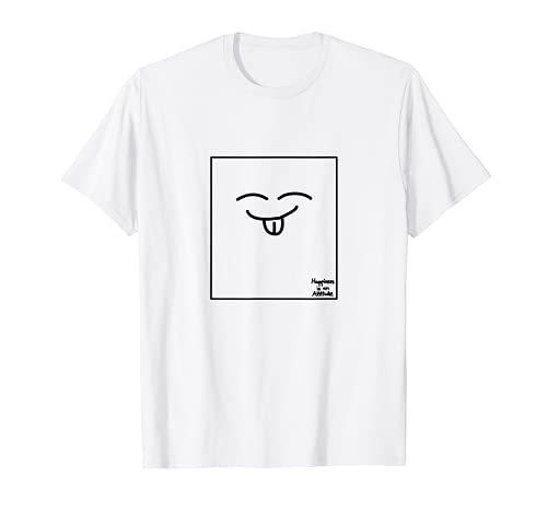 felicidad actitud sonrisa Kaishing Wear DE Camiseta