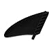 Shanrya Large Surfboard Fin, Surfing Fins PVC Longboard Paddle Board Lightweight Surfboard Fin 4 Inch Large Tail Fin Replacement Surfing Accessory for Paddle Board(Black)