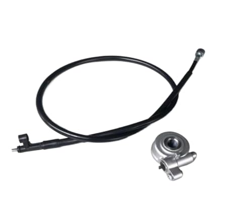 Motorcycle Speedometer Odometer Drive Gear Wire Speed Of Soft Shaft Wire 100cc 125cc GY6 Compatible With Automotive Motorcycle Parts(Full set (right))
