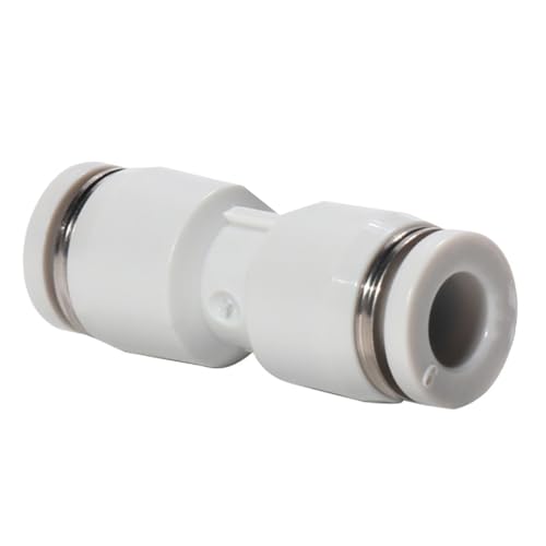 Conector rápido de plástico de 6mm y junta traqueal recta para tubo de poliuretano