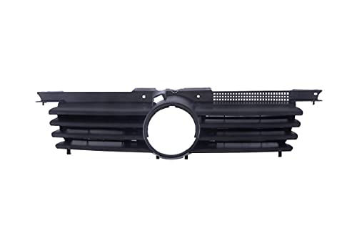 JustDrivably Replacement Parts Front Grille Grill With Black Shell And Insert Compatible With Volkswagen Jetta 1999 2000 2001 2002 2003