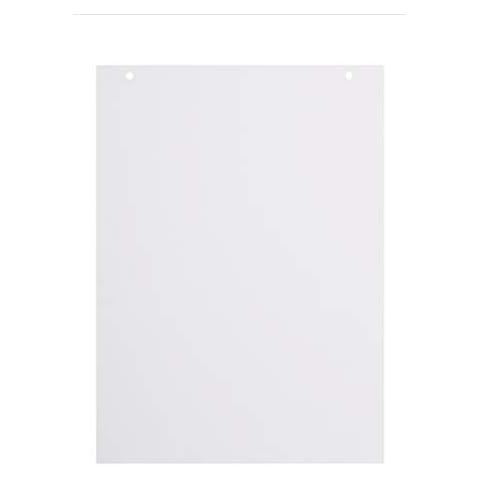 BoardsPlus A1 Plain Flipchart Pad with 20 Sheets Cover