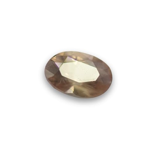 Saphir rose pêche de Ceylan ovale 0.60ct : le cadeau éternel en corindon naturel
