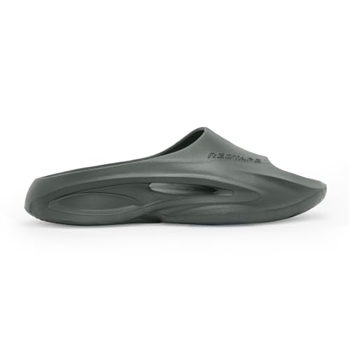 Image of Red Tape Mens Sliders in Green | Casual Pool Sliders