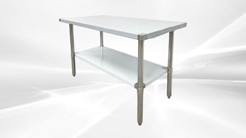 Commercial All Stainless Steel Table 72W x 30D x34H Inches Kitchen Equipment ETL