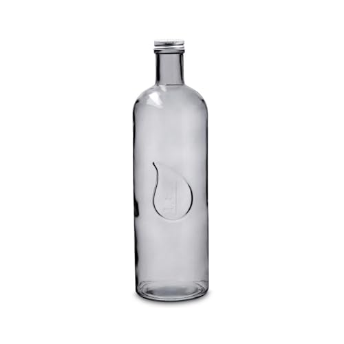 Quid Duna Botella Mesa Vidrio con Tapón 1,6l Sodo No Apto Microondas