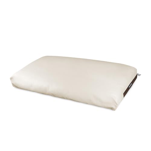 HAPPERS Cojín Impermeable y Desenfundable para Palets en Polipiel Exterior Crudo 120x60x20