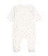 Petit Bateau Unisex-Kinder A09GF Schlafanzug, Marshmallow/Orge, 18 Monate