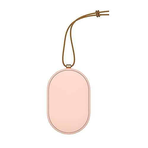 Calentadores de mano recargables USB recargable 5000Ah Banco de energía eléctrico portátil de doble cara Calentador de mano de bolsillo rosa