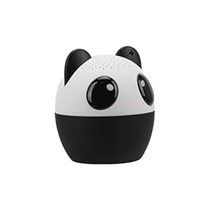 Omabeta Leuke draadloze dierenluidspreker, draadloze dierenluidspreker, draadloze verbinding, afstandsbediening activering van de camera voor smartphone, tablet, vrienden, familie (panda)