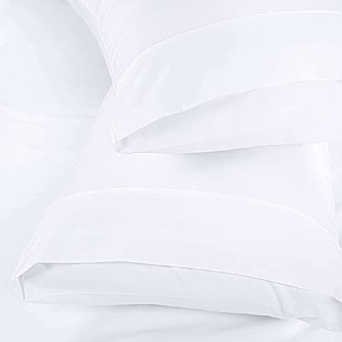 Utopia Bedding Queen Pillowcases - 12 Pack - Bulk Pillowcase Set - Envelope Closure - Soft Brushed Microfiber Fabric - Shrinkage And Fade Resistant Pillow Covers 20 X 30 Inches (Queen, White) #TOP6