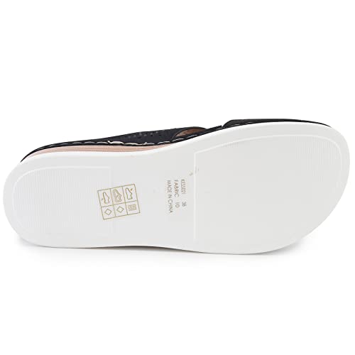 Kentti Donna Classic Comfort Open Toe Cinturino