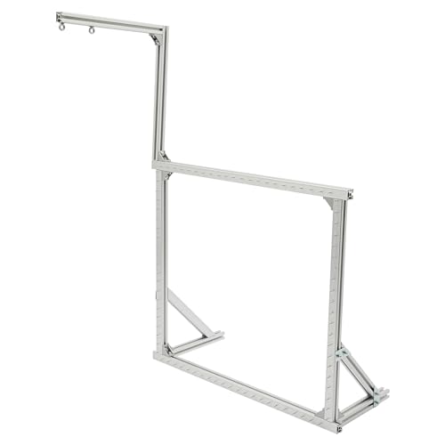 Tufting Frame Rug Making Kit, 31x26 Inch Rug Tufting Frame, Aluminium Alloy Tufting Frame for Rug Making, Rug Frame for Tufting, Rug Tufting Supplies Carpet Making Kit