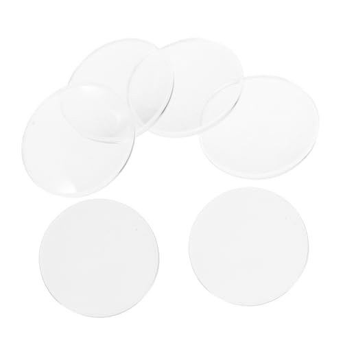 PRETYZOOM Pack Lenticular Magnifying Glasses Lenses Convex Optical Lens Set for Science Learning Physics Optical Condensers