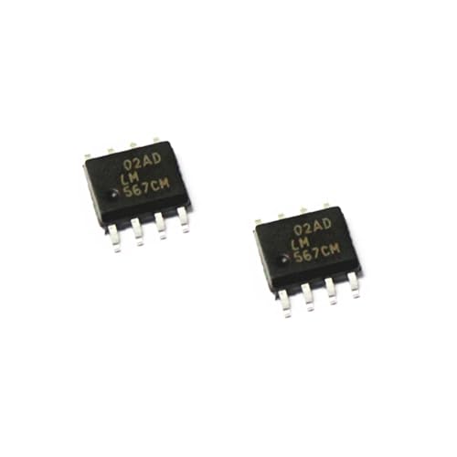 LM567CM LM567CMX SOP-8 SMD lot de 10 pièces de décodeurs de tonalité