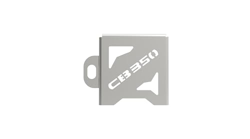 Auto Infinity Rear Reservoir Guard for Honda CB350 (Silver, Pack of 1) - Image 6