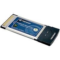 Tarjeta de Red Inalámbrica TRENDnet 300 Mbps PC Card TEW-621PC miniatura 1