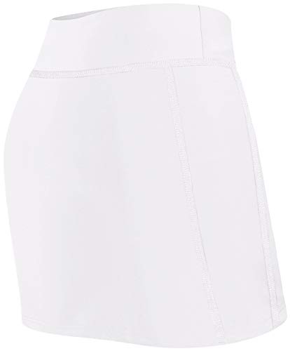 Image of BLEVONH Women Tennis Skirts Inner Shorts Elastic Sports Golf Skorts with Pockets