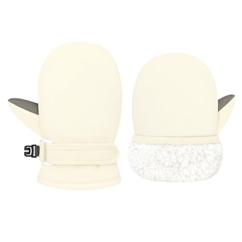 qikqik Toddler Gloves Waterproof Baby Winter Mittens Toddler Snow Mittens Baby Glove Warm Kids Winter Gloves for Boys Girls