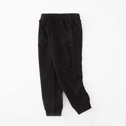 Boys Cotton Sweatpants Casual Drawstring Elastic Waist Hiking Joggers Baggy Lounge Athletic Sweat Pants with Pockets2